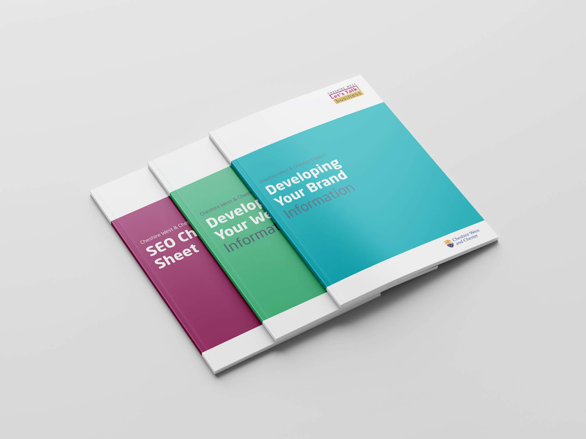Business development support brochures