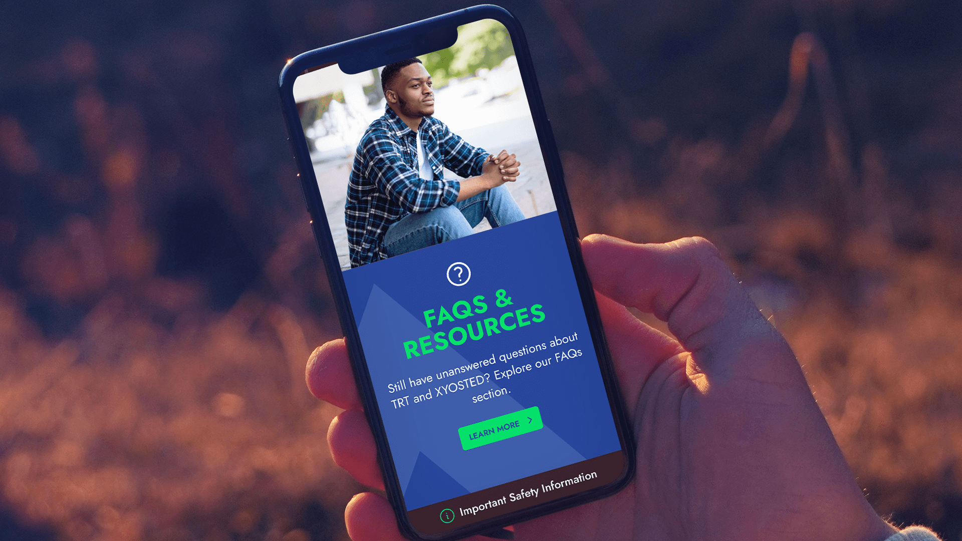 xyosted website mobile