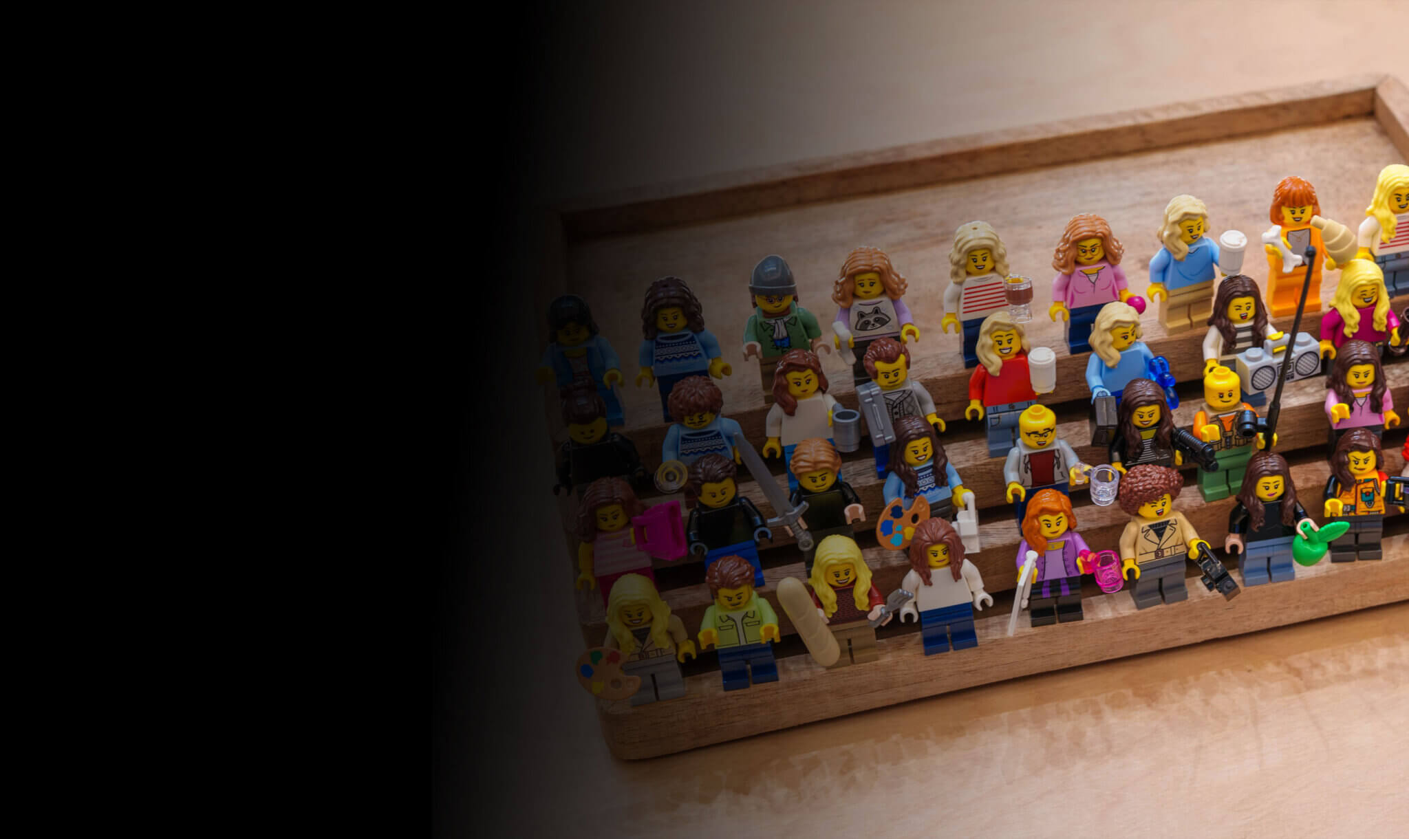 lego people banner
