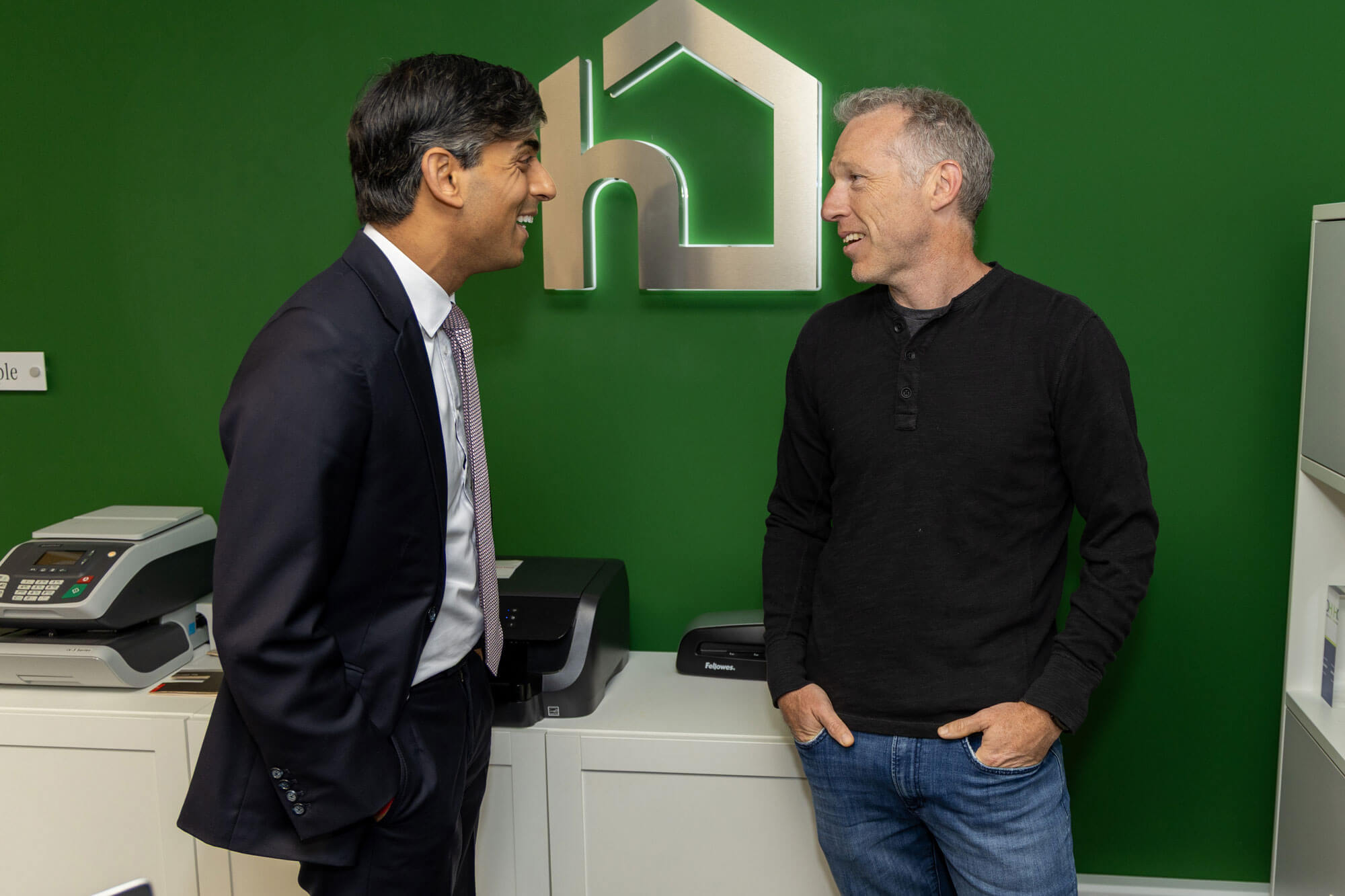 Rishi Sunak Visits Home Instead