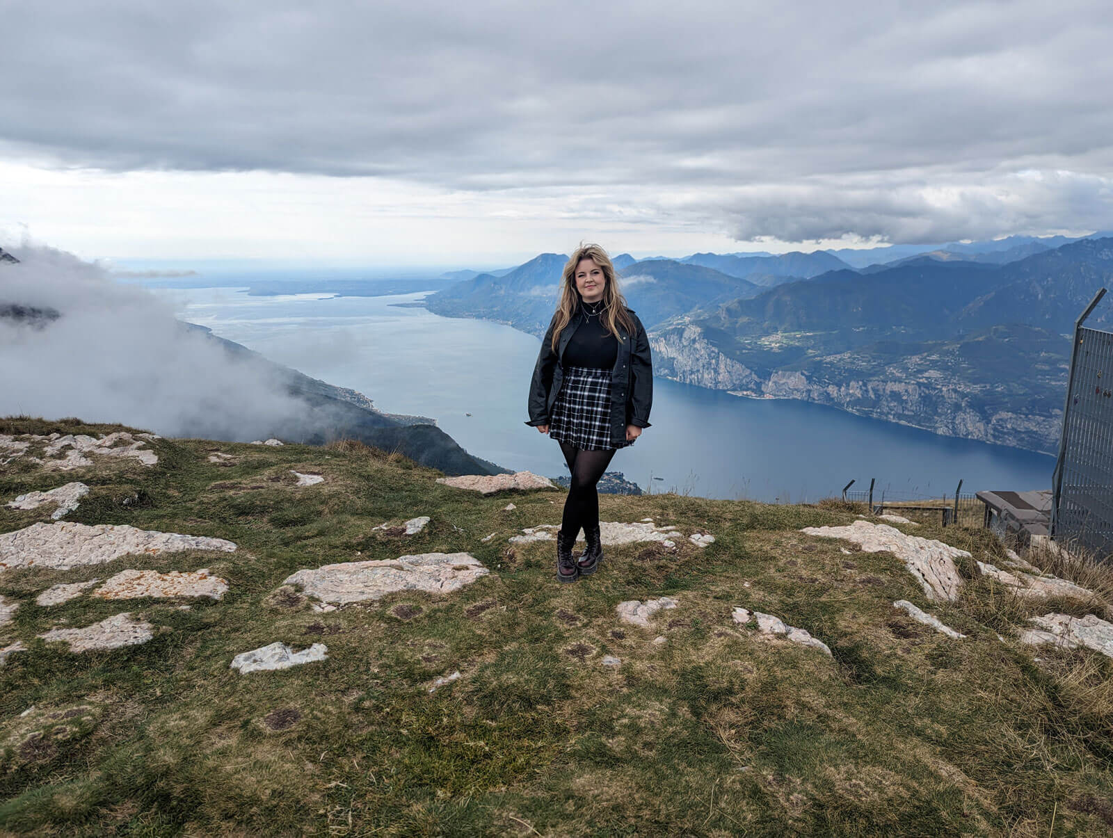 woman on hike