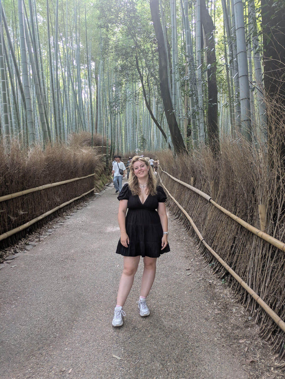 woman on walk